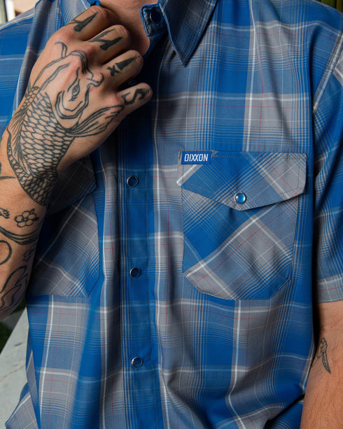 101 BAMBOO SHORT SLEEVE BUTTON UP - MENS